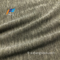 Tissu Lycra brillant Spandex Polyester tricoté en nylon lurex